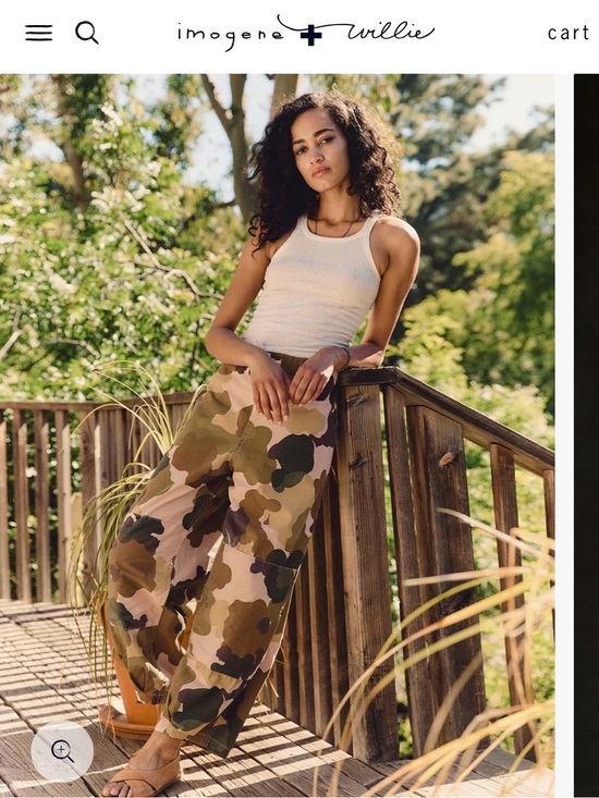 imogene + willie Dresses & Skirts - imogene + willie the flight pant in painted camo